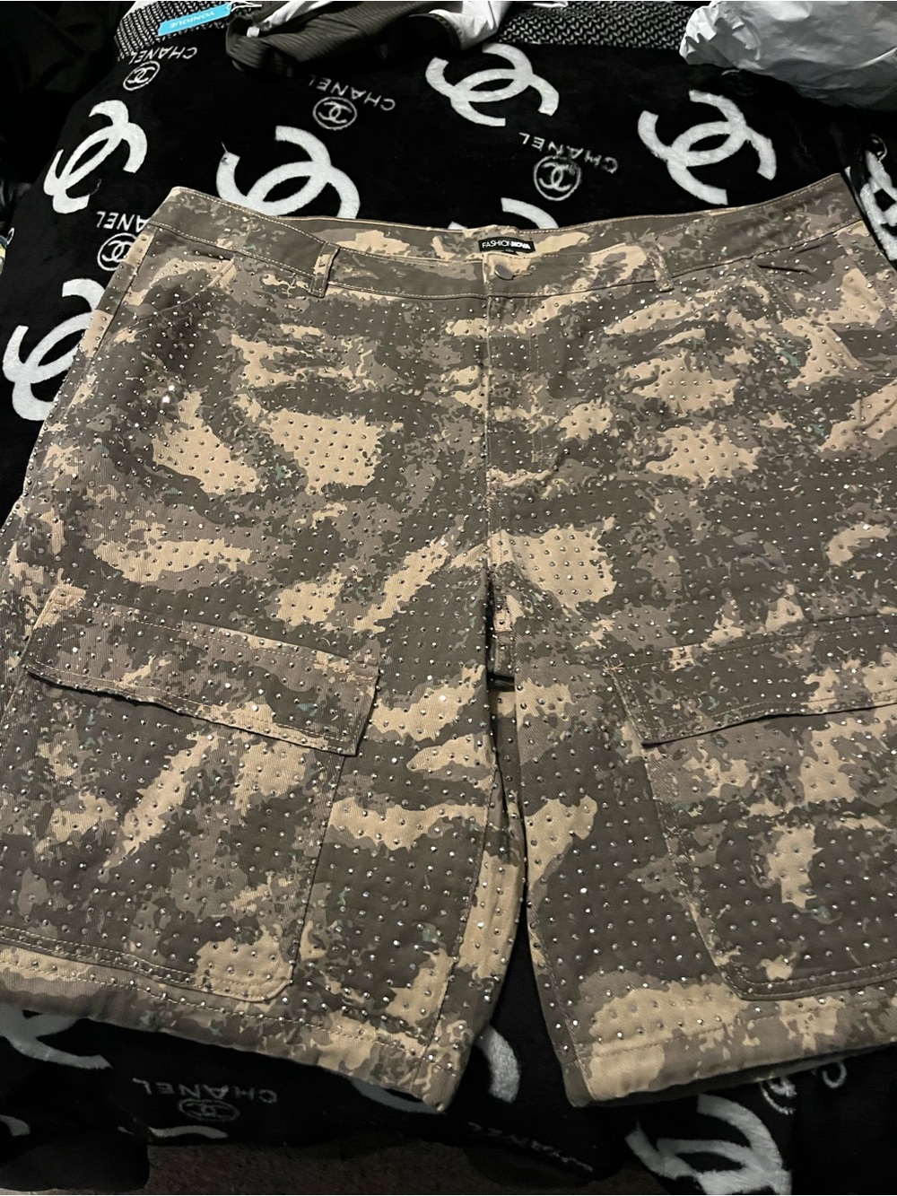 Camo Bermuda Shorts